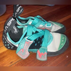 La sportiva climbing shoes